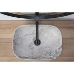 Накладной умывальник Rea Livia Stone 